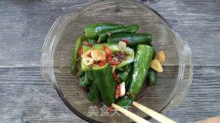 Hot and Sour Cucumber recipe