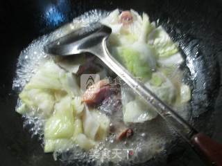 Braised Chicken Drumsticks and Boiled Cabbage recipe