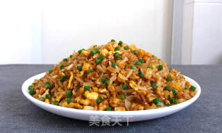 Soy Sauce Egg Fried Rice recipe