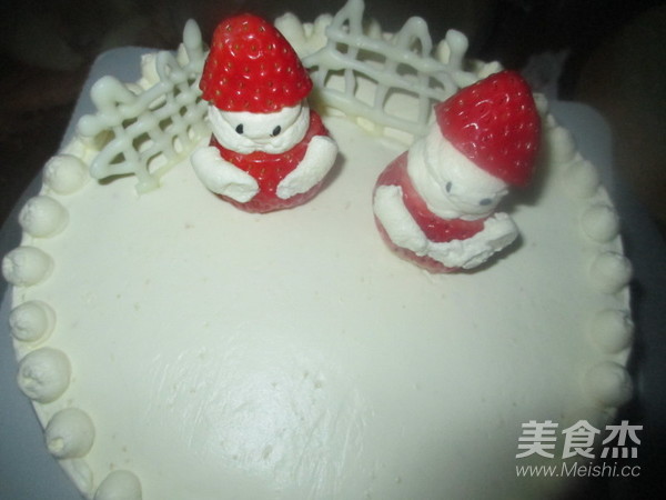 Snowman Butter Cake recipe