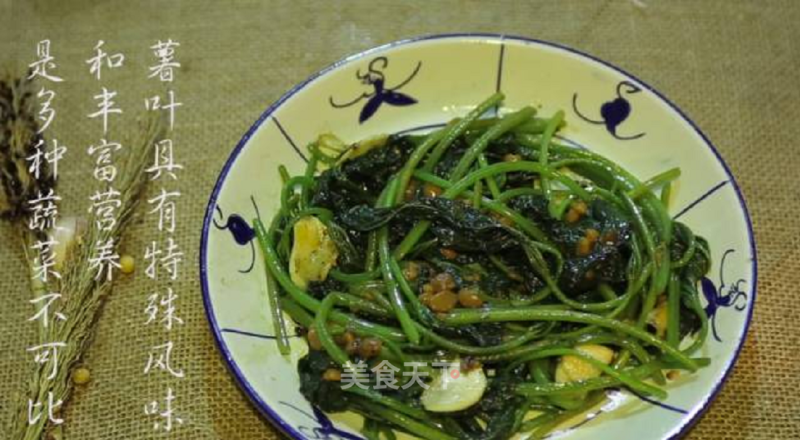 Chaoyin Hipster: Stir-fried Sweet Potato Leaves with Soy Sauce recipe