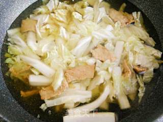 Frozen Tofu Stewed with Cabbage recipe
