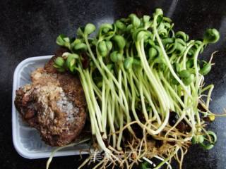 Private House-stir-fried Beef with Black Bean Sprouts recipe