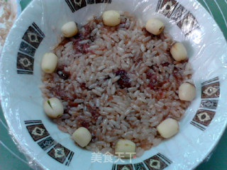 Chestnut Bean Paste and Rose Eight Treasure Rice recipe