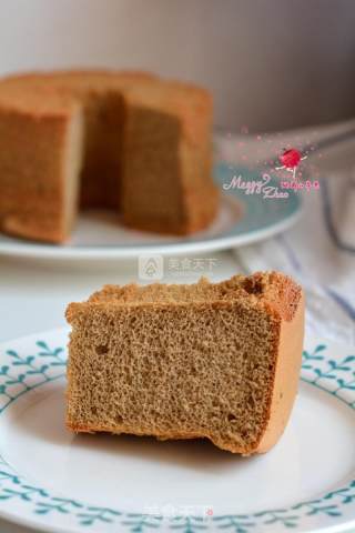 #aca烤明星大赛#oil-free Coffee Chiffon Cake recipe