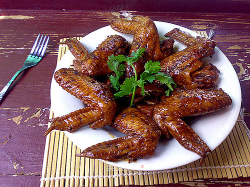 Secret Braised Chicken Wings recipe