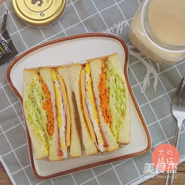 Korean Street Sandwich｜sun Cat Breakfast recipe