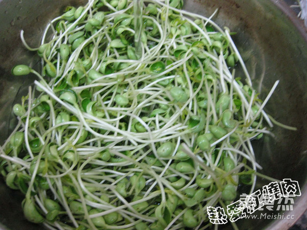 Vegetarian Stir-fried Black Bean Sprouts recipe