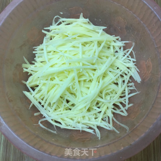 Pan-fried Potato Shreds recipe