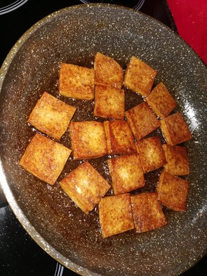 Teriyaki Fried Firm Tofu recipe