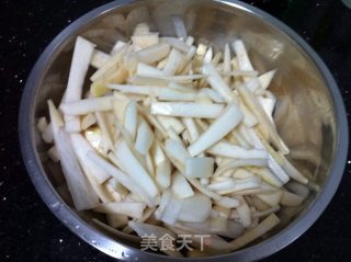 Sweet and Sour Radish Peel recipe