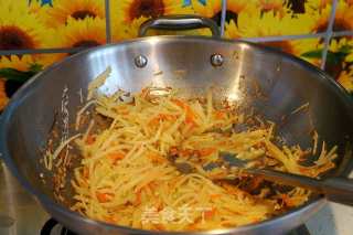 Vegetarian Fried Potato Shreds recipe