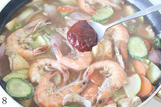 [korean Shrimp Dumpling Soup] A Delicious Korean Soup with Prawns that Warms The Stomach in Winter recipe