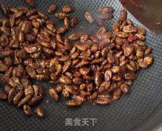 Spicy Silkworm Pupa recipe