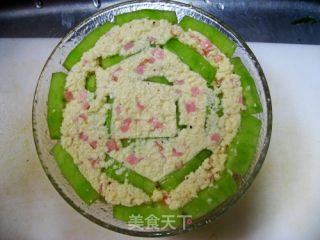 Steamed Tofu with Ham and Winter Melon recipe