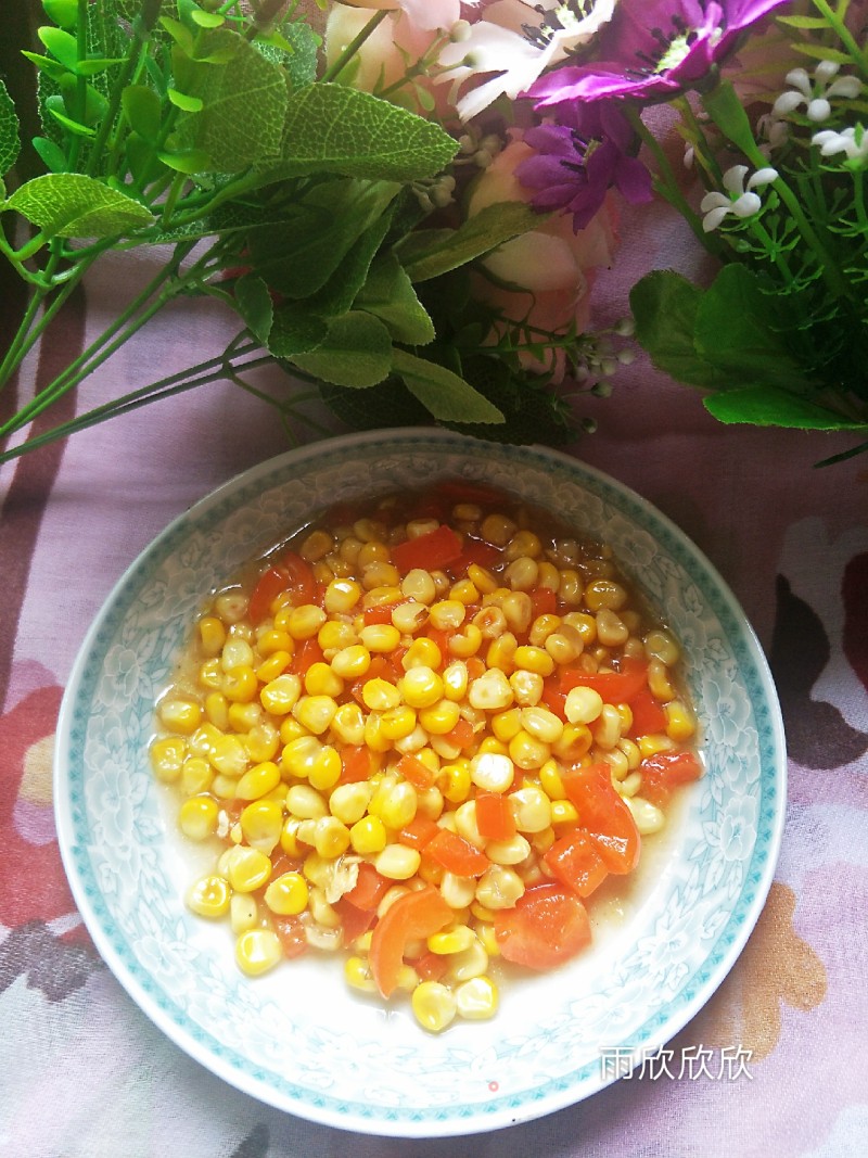 Stir-fried Corn Kernels recipe