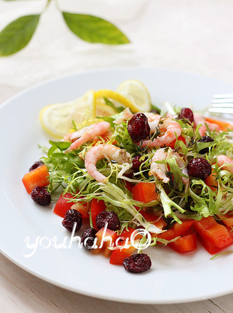 Sweet Shrimp and Vegetable Salad