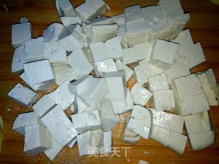 #快手素菜# Stir-fried Tofu with Small Cabbage recipe