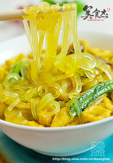 Curry Tripe Vermicelli Soup recipe