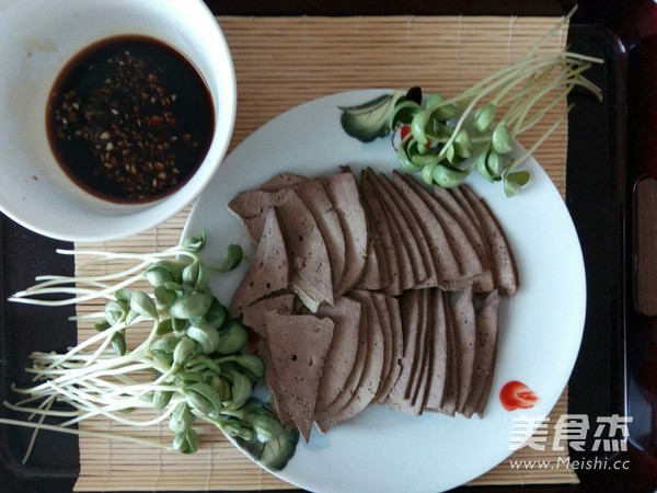 Home Edition Boiled Pork Liver recipe