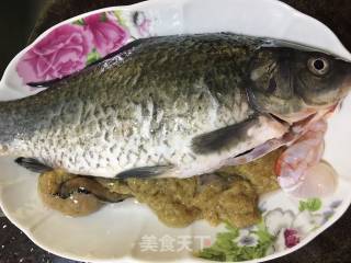 Steamed Crucian Carp recipe