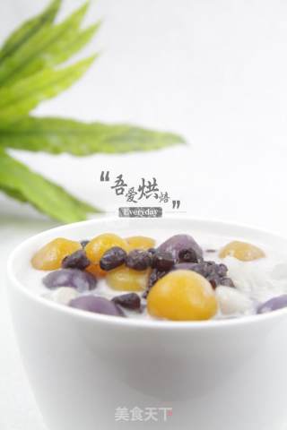 The Famous Dessert with Q Bomb Taste-taro Balls recipe