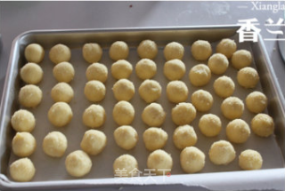 [fanglan Family] Coconut Fragrant House--golden Coconut Ball recipe