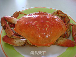 Stir-fried Crab with Ginger and Green Onion recipe