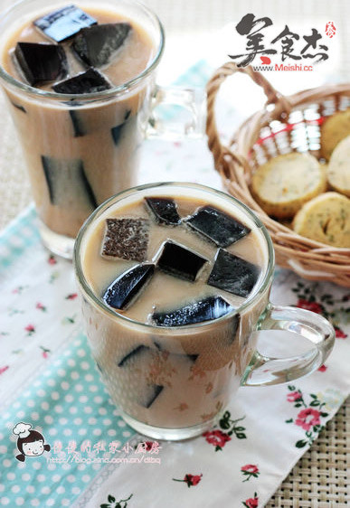 Xiancao Jelly Milk Tea recipe