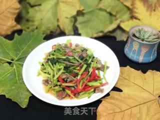 Beef Stir-fried Celery recipe
