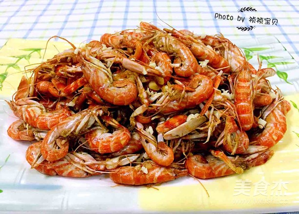 Stir-fried Shrimp with Garlic Chili Sauce recipe