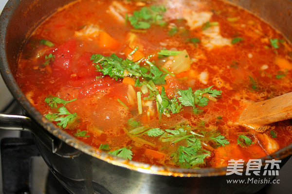 Stewed Beef Brisket with Tomato Curry recipe