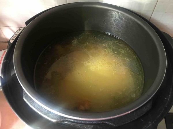 Glutinous Rice Chicken Soup recipe