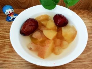 Jujube, Longan, Apple Water recipe