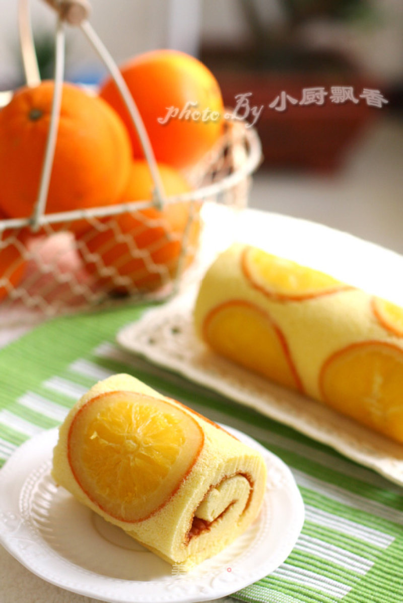 Orange Cake Roll recipe