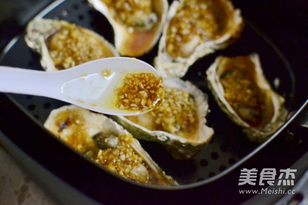 Roasted Oysters with Garlic recipe