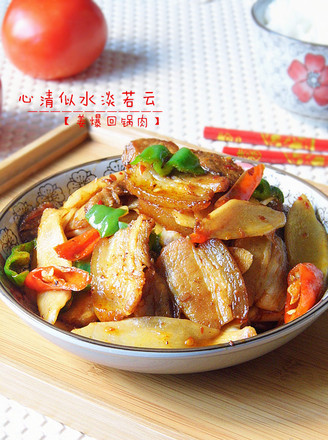 Twice-cooked Pork with Ginger