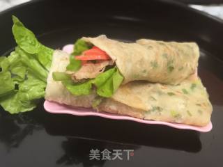 Beef and Greens Hand Cakes recipe