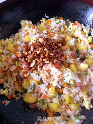 Beggar Version Pineapple Rice recipe