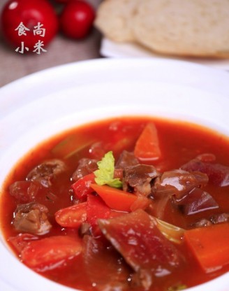 Russian Red Cabbage Soup recipe