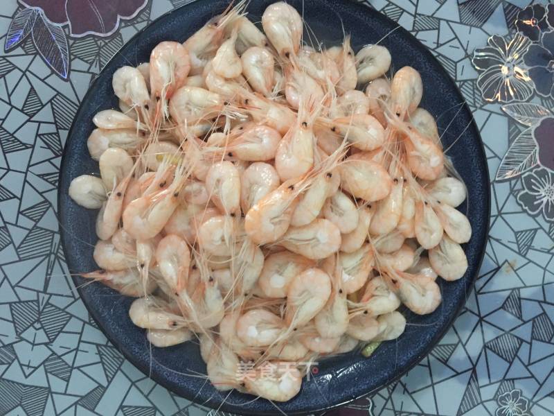 Wine-flavored Brine White Shrimp recipe