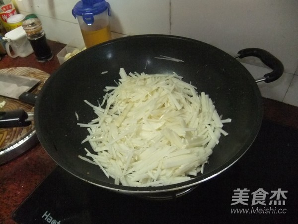 Fried Kudzu with Shrimp recipe