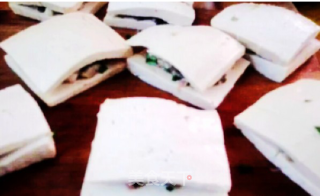 Meat Stuffed Tofu recipe