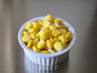Ham and Corn Salad Toast Slices recipe