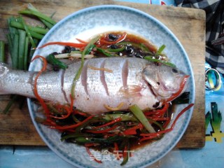 Steamed Sea Bass in Drum Sauce recipe