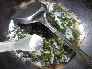 Shrimp Seaweed Egg Drop Soup recipe