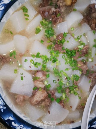 Radish Beef Soup recipe