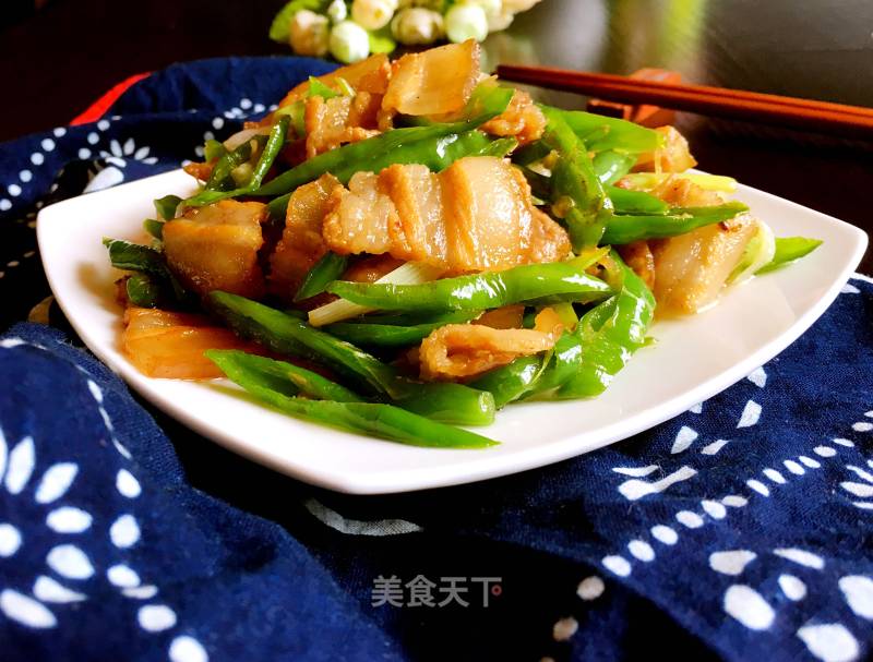 #信之美# Stir-fried Pork with Hot Peppers recipe