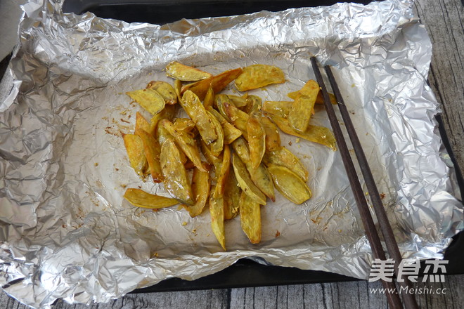 Baked Sweet Potatoes with Honey Osmanthus recipe