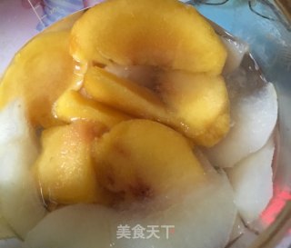 Autumn Pear Yellow Peach Syrup recipe